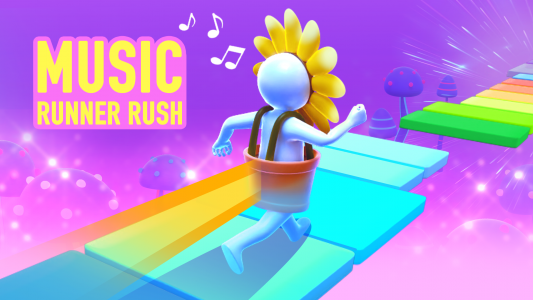 اسکرین شات بازی Music Runner Rush: Piano Tiles 1