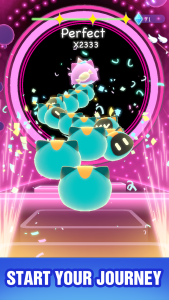 اسکرین شات 5 بازی Cat Hop - Dancing Music Games