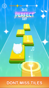 اسکرین شات بازی Dancing Cats - Cute Music Game 2