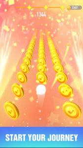 اسکرین شات 5 بازی Piano Hop - Music Jump Ball