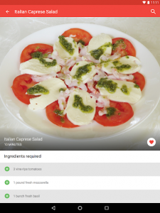 اسکرین شات برنامه Italian Recipes - Cookbook 7