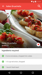 اسکرین شات برنامه Italian Recipes - Cookbook 5