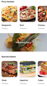 اسکرین شات 5 برنامه Italian recipes app