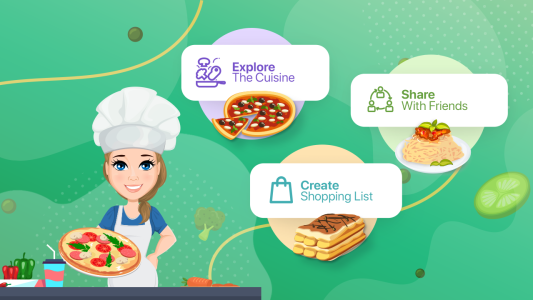 اسکرین شات 2 برنامه Italian recipes app