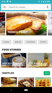 اسکرین شات برنامه Breakfast Recipes App 6