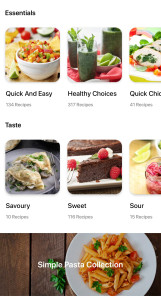 اسکرین شات 3 برنامه Simple Recipe App For You