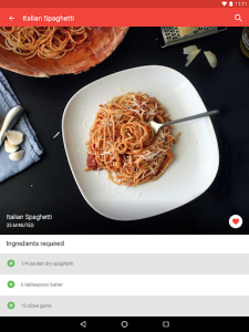 اسکرین شات برنامه Simple recipe app: Easy recipes for you 8