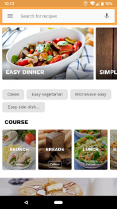 اسکرین شات برنامه Simple recipe app: Easy recipes for you 2