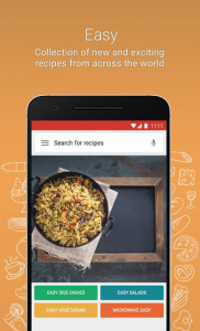 اسکرین شات برنامه Simple recipe app: Easy recipes for you 5