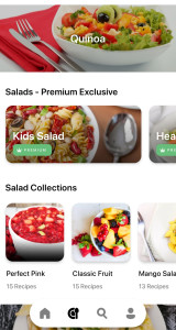 اسکرین شات 6 برنامه Salad Recipes: Healthy Meals