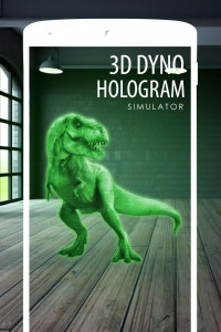 اسکرین شات بازی 3d dyno hologram simulator - prank game 3