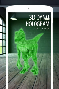 اسکرین شات بازی 3d dyno hologram simulator - prank game 2