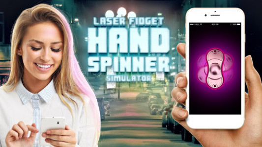 اسکرین شات بازی Laser fidget hand spinner 2