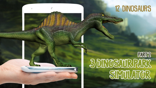 اسکرین شات بازی 3D Dinosaur park simulator part 2 2