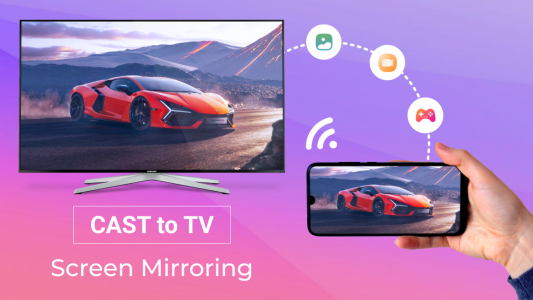 اسکرین شات برنامه Cast to TV & Screen Mirroring 1