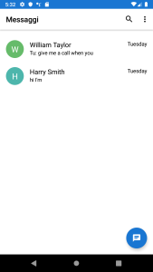 اسکرین شات 1 برنامه Fake Text Message 2025