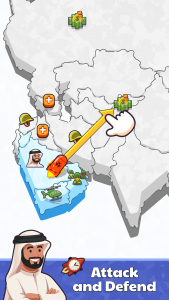اسکرین شات 4 بازی Conquer Countries
