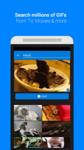 اسکرین شات 2 برنامه GIF Keyboard by Tenor