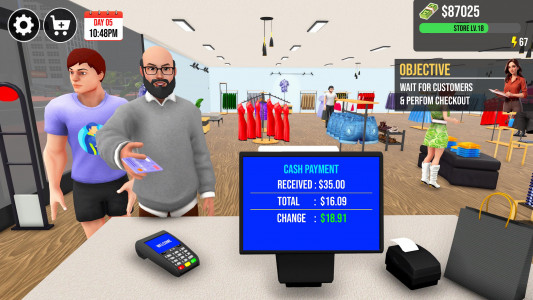 اسکرین شات بازی My Clothing Store Simulator 3d 3