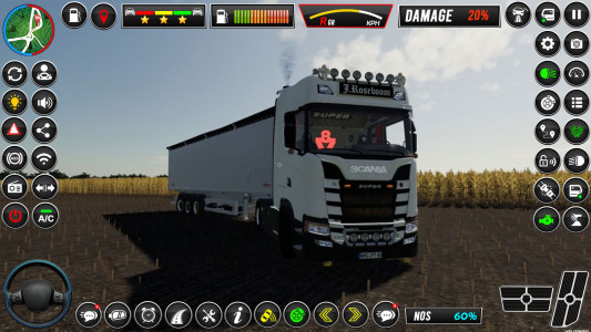 اسکرین شات 4 بازی Truck Simulator: US Truck Game