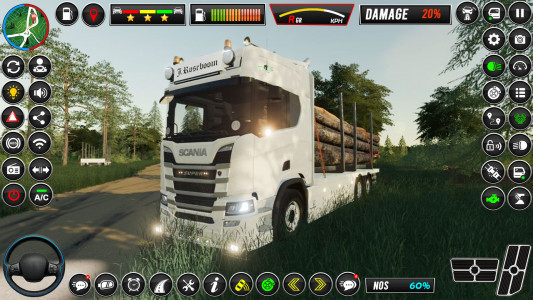 اسکرین شات 6 بازی Truck Simulator: US Truck Game