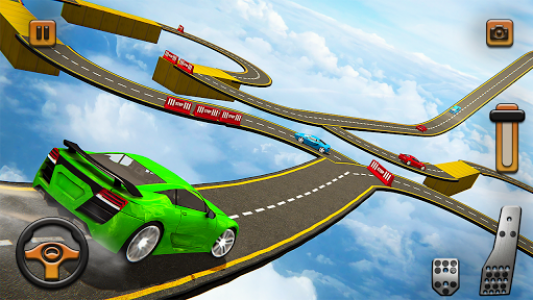 اسکرین شات برنامه Impossible Tracks Car Stunts Racing Games 2019 7