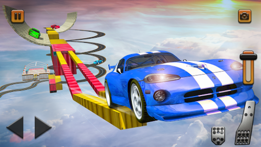 اسکرین شات برنامه Impossible Tracks Car Stunts Racing Games 2019 3