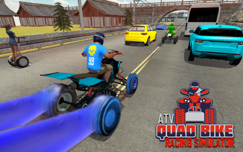 اسکرین شات برنامه ATV Quad Bike Rider Simulator 2020 8