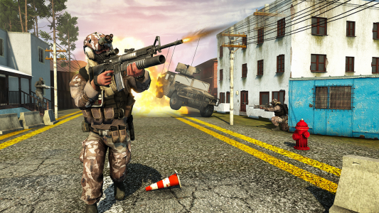 اسکرین شات برنامه War Commando 3D Shooting Game 5