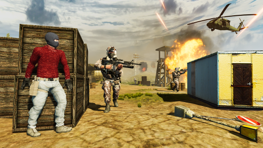 اسکرین شات برنامه War Commando 3D Shooting Game 2