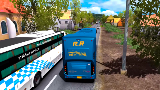 اسکرین شات برنامه Bus Racing:Stunt Bus Simulator 2