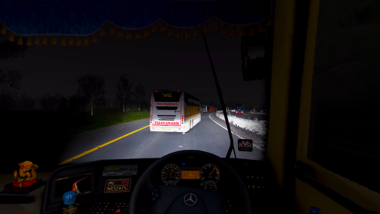 اسکرین شات برنامه Bus Racing:Stunt Bus Simulator 5
