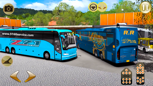 اسکرین شات برنامه Bus Racing:Stunt Bus Simulator 1