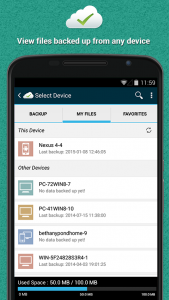 اسکرین شات برنامه Right Backup Anywhere 6