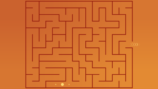 اسکرین شات 3 بازی Maze Escape Classic