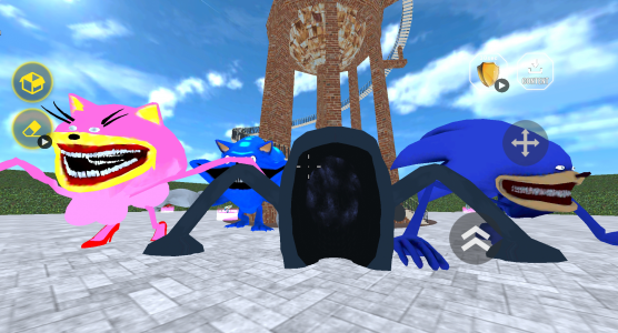 اسکرین شات 3 بازی Nextbots In Backrooms: Shooter