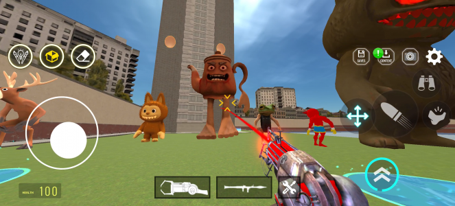 اسکرین شات 7 بازی Nextbots In Playground mod