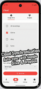 اسکرین شات 3 برنامه Wear Audio Recorder