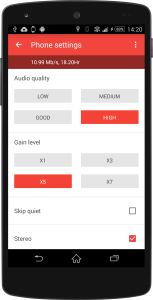 اسکرین شات 3 برنامه Wear Audio Recorder
