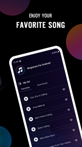 اسکرین شات برنامه Ringtones Songs For Android 5