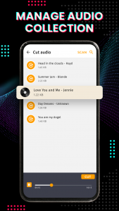 اسکرین شات برنامه Ringtone Maker & Audio Editor 7