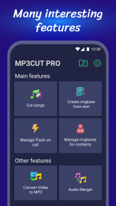 اسکرین شات برنامه Ringtone Maker, MP3 Cutter 1