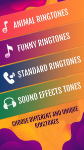 اسکرین شات برنامه Ringtones: Tunes & Wallpapers 2
