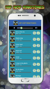 اسکرین شات برنامه Hip Hop Ringtones 3