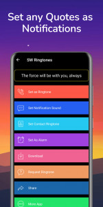 اسکرین شات برنامه SW Ringtones 5