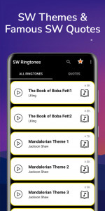 اسکرین شات برنامه SW Ringtones 1
