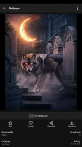 اسکرین شات 7 برنامه Wolf Ringtones: Howling Sounds