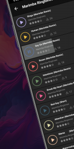 اسکرین شات برنامه Phone Ringtones for Android™ 1