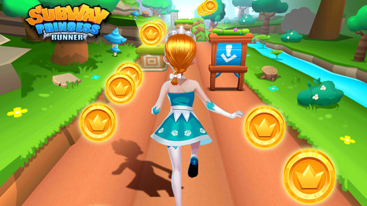 اسکرین شات بازی Subway Princess Runner 6