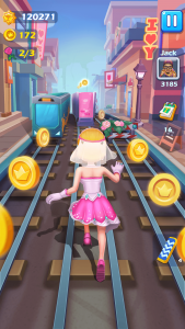 اسکرین شات بازی Subway Princess Runner 2